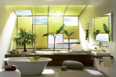 Plisségardiner, SG 8500, DUETTE® Fixé Unix, Col 20001, BB24 / PB10