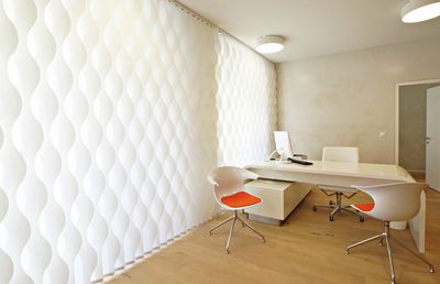 Lamellgardiner, SG 2950, Multi Shadow, Doctor's Office, Zug, Switzerland, Vertical Waves