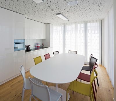 Gardinsystem, SG 6100, Colorama 2 Bioactive, Medbase, Abtwil, Switzerland, Wave