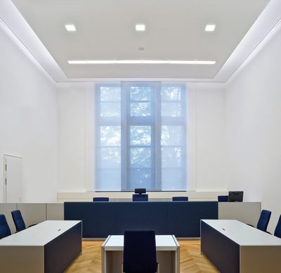 Panel Glide Systems, SG 2700, Colorama 1, Room shot "Country Court", Neuss, Germany