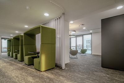 Cubicle, forheng og dusjsystemer, SG 6103, Someo, Atlas Copco, Essen, Germany