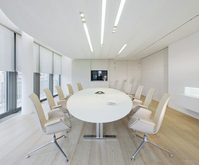 Rullegardiner, SG 4970, Multiscreen 1-10%, Room shot "Orrick House", Düsseldorf, Germany