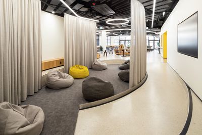 Curtain Systems, SG 6100, Colorama 2 Multicolour, HUBB Biologiezentrum Universität Wien, Vienna, Austria